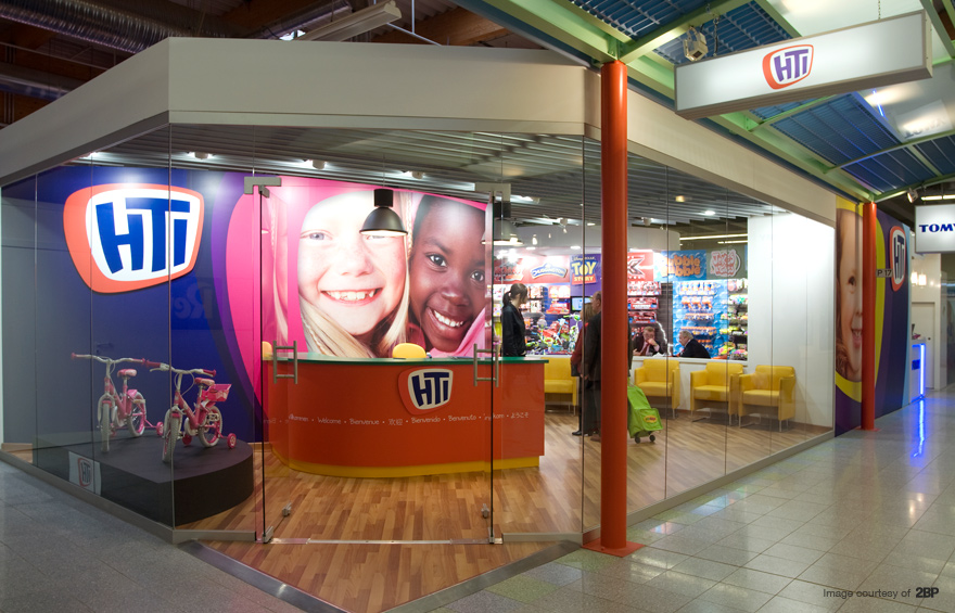 Photo of Nurnberg showroom graphics