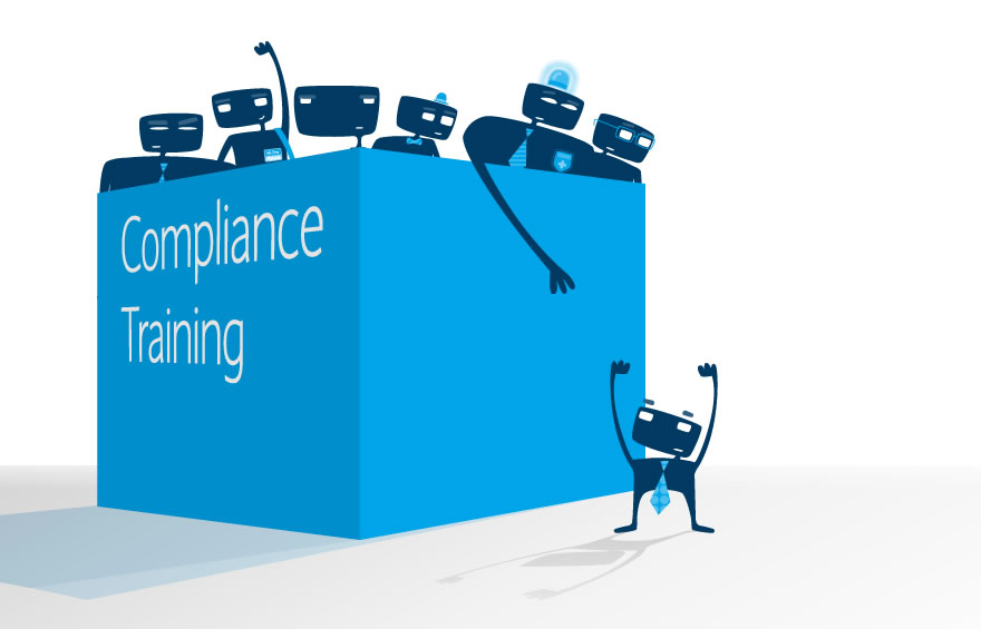 Illustration and Character Design Concepts for Compliance Training