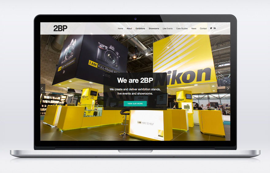 Website design for 2BP